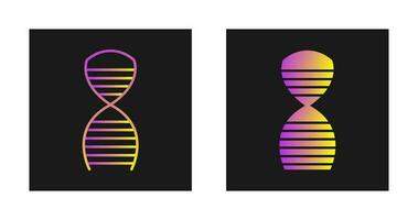 icono de vector de estructura de adn