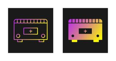 Convection Heater Vector Icon