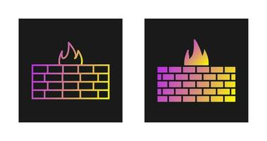 Firewall Vector Icon