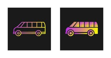 Delivery Bus Vector Icon