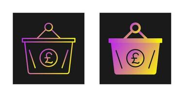 Pound Basket Vector Icon