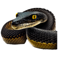 svart ormar ikon png