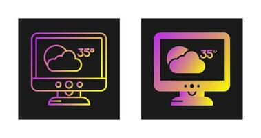 Weather Forecast Vector Icon