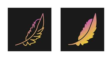 Feather Vector Icon