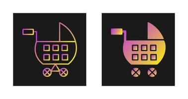 Stroller Vector Icon