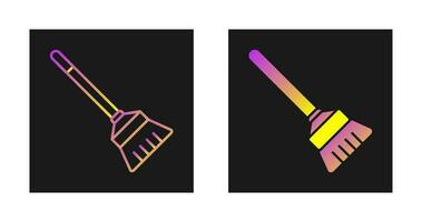 Broom Vector Icon