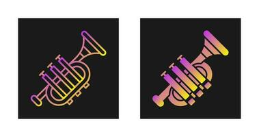 Trumpets Vector Icon