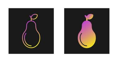 Pear Vector Icon