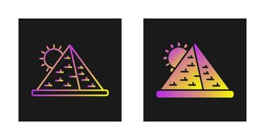 Pyramid Vector Icon