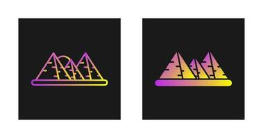 Pyramid Vector Icon