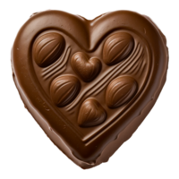 chocolate in a heart shape png