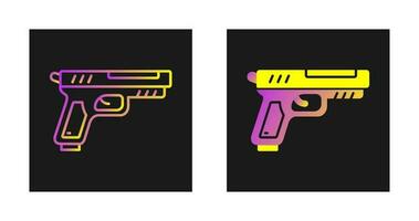 icono de vector de pistola