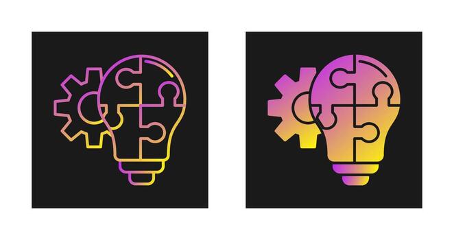 icono de vector de resolución de problemas