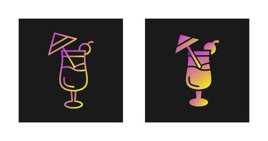 Cocktail Vector Icon