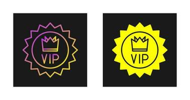 icono de vector vip