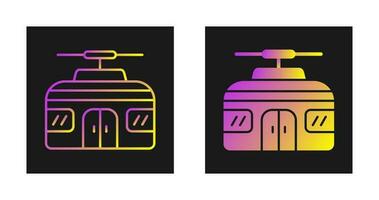 Cable Car Vector Icon