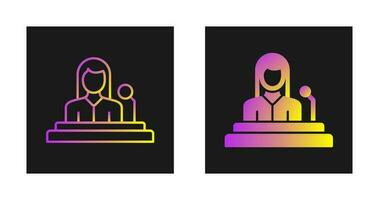 Lectern Vector Icon