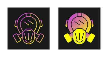 Gas Mask Vector Icon