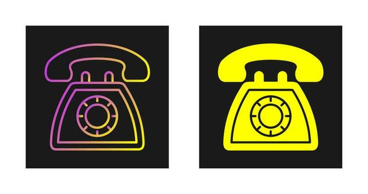 Telephone Vector Icon