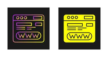 Browser Vector Icon