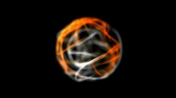 Energy sphere, energy orb, energy ball animation. video