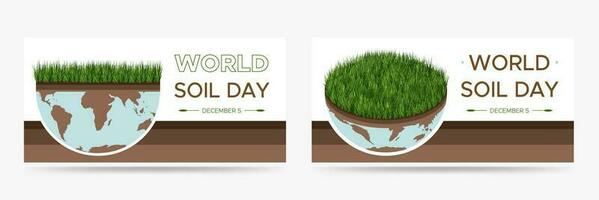 Happy Earth day - set of vector eco illustrations of an environmental concept to save the world. Concept vision on the theme of saving the planet. Suitable for social media post, stories, web banner.