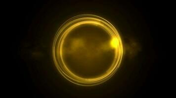 Gold light animation effect for background.Loop-able video