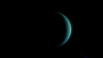 science et espace exploration, planète Neptune. video