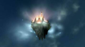 Fantasy magical castle video