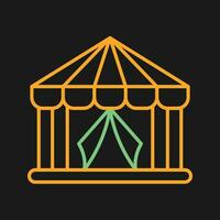 Circus Tent Vector Icon