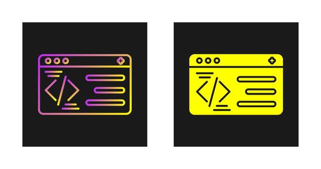 Programming Vector Icon