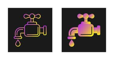 Water Faucet Vector Icon