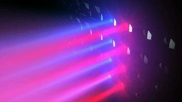 concert lumières inonder animation, rgb couleur. video