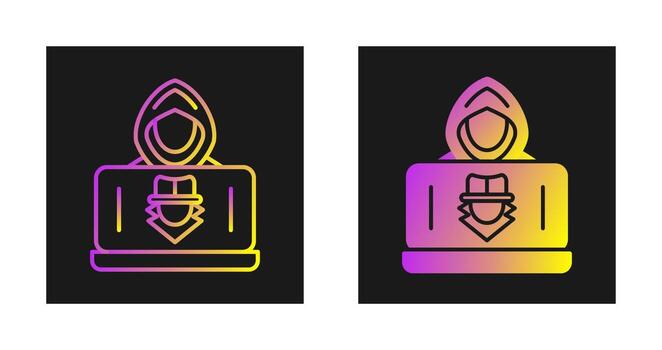 Hacker Vector Icon
