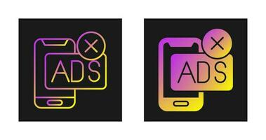 AD Block Vector Icon