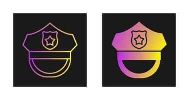 Police Hat Vector Icon