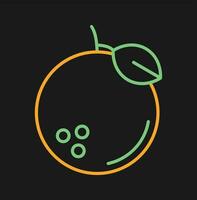 Orange Vector Icon