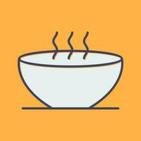 Hot Soup Vector icon