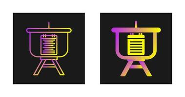 Menu Presentation Vector Icon