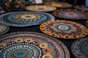 Mandalas in different patterns photo