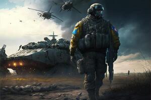 russia is preparing the final attack to ukraine illustration photo