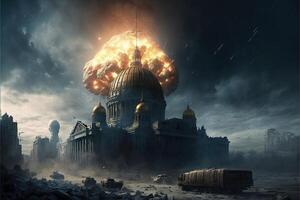 russia is preparing the final attack to ukraine illustration photo