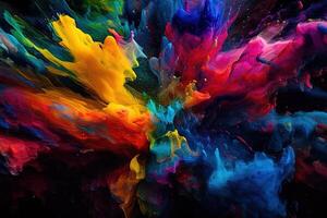 world color day abstract illustration photo
