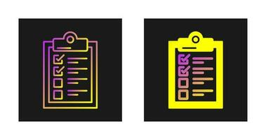 Clipboard Vector Icon