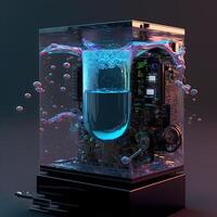 liquid technology computer of the future photo