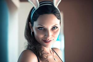 Bunny beautiful latina girl photo