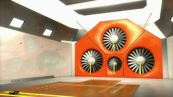 Aeroacoustics, wind tunnel video