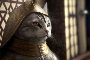 medieval thieft guild cat illustration photo