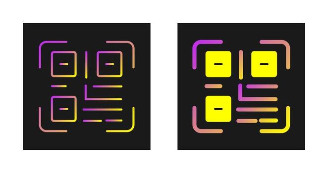 Qr code Vector Icon