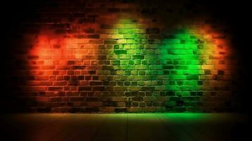 brick wall grunge texture background photo